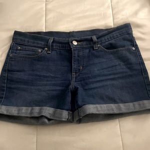 Blue Levi jean shorts
